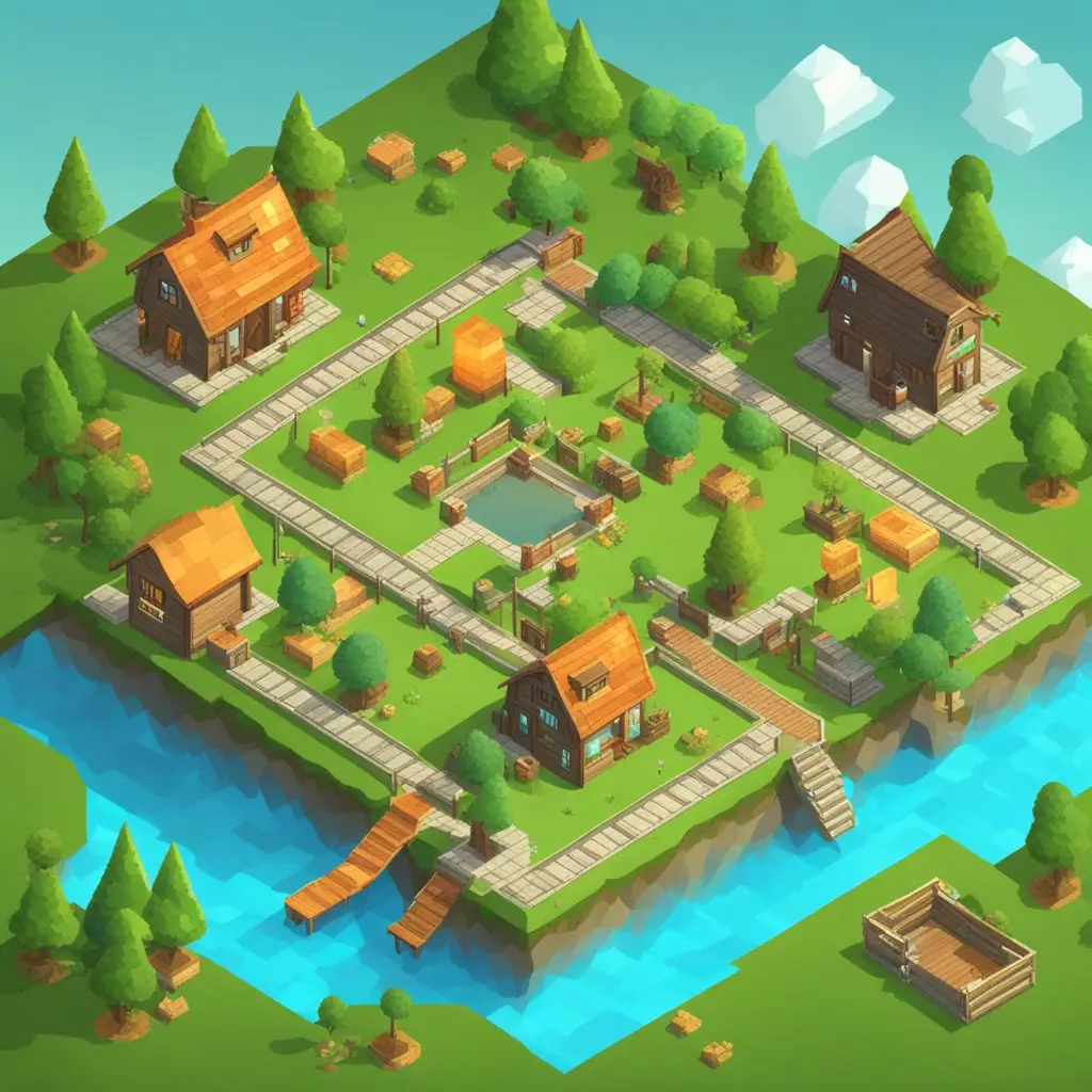 3D game environment